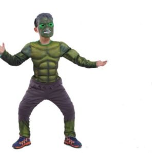 Kids Costumes to Hire - Hulk Muscle Suit - 5 years